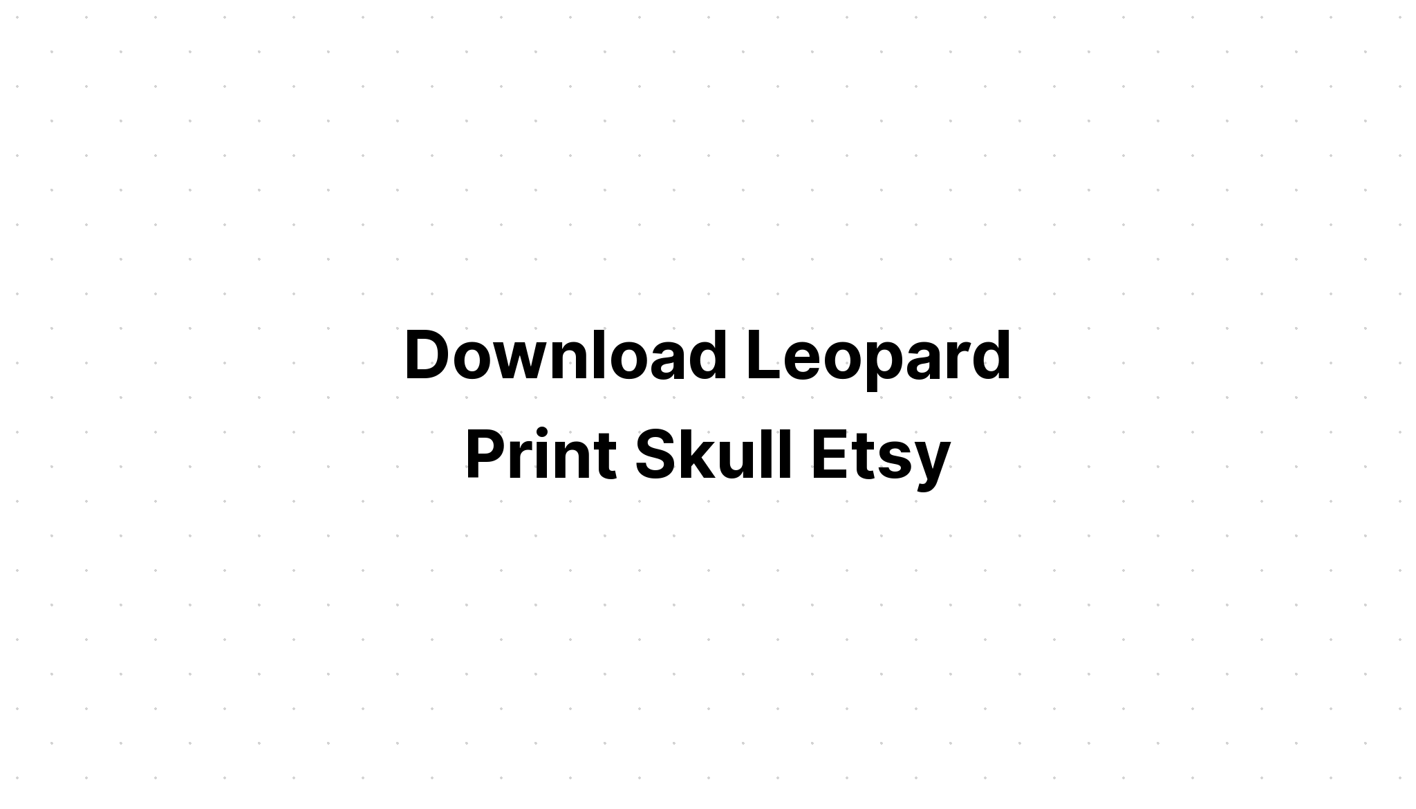 Download Glitter Leopard Bandana Skull Mom SVG File